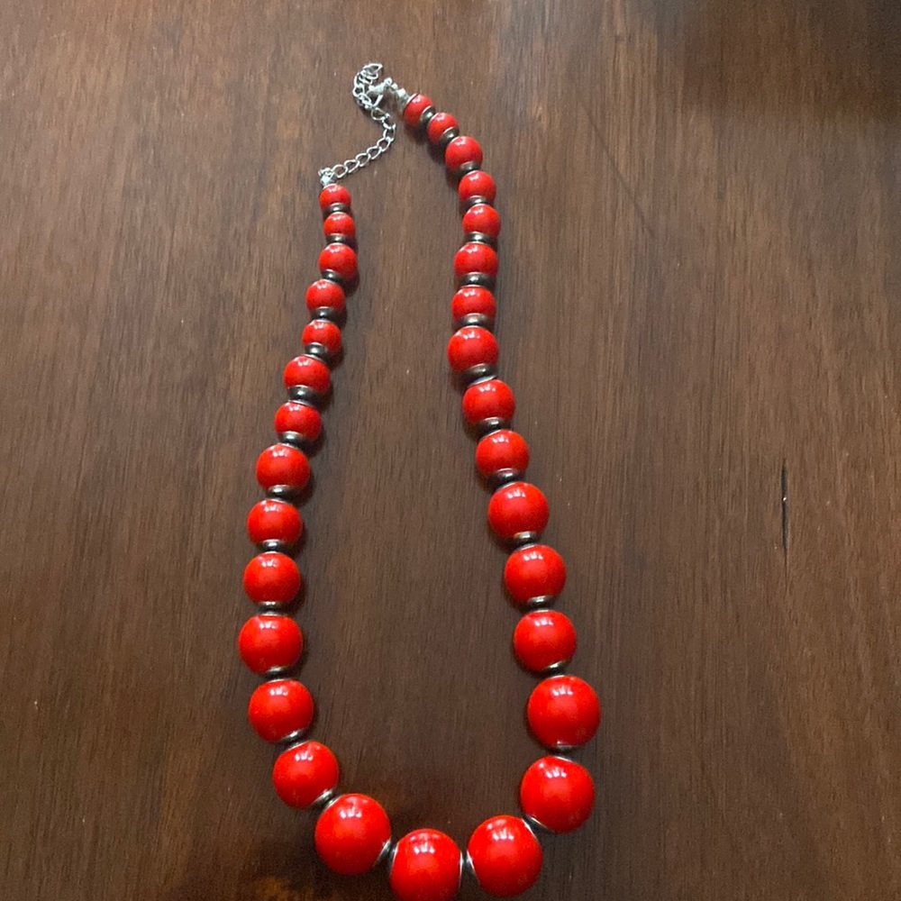 Paparazzi red necklace